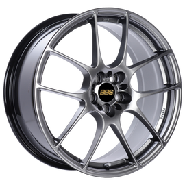 BBS RF 18x8 5x120 ET35 Diamond Black Wheel -82mm PFS/Clip Required